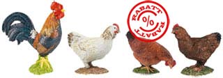 Bild vom Artikel Set Papo Hühnerfiguren