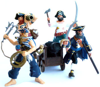 Bild vom Artikel Set Papo Piratenfiguren mit Kanone
