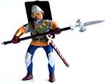 Bild vom Artikel Ritter Fußsoldat (blau)
