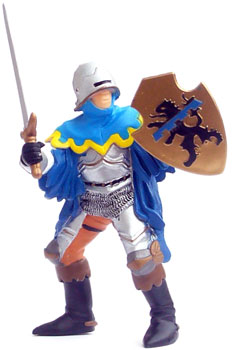 Bild vom Artikel Ritter mit Säbel (blau)