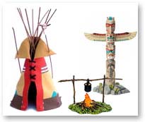Indianer-Zubehör