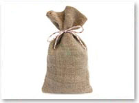 Säckchen aus Jute