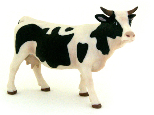 Bild vom Artikel Holstein Kuh, schwarzweiß