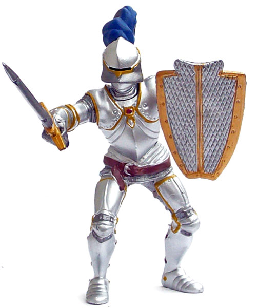 Bild vom Artikel Ritter mit Rüstung (blau) (A)